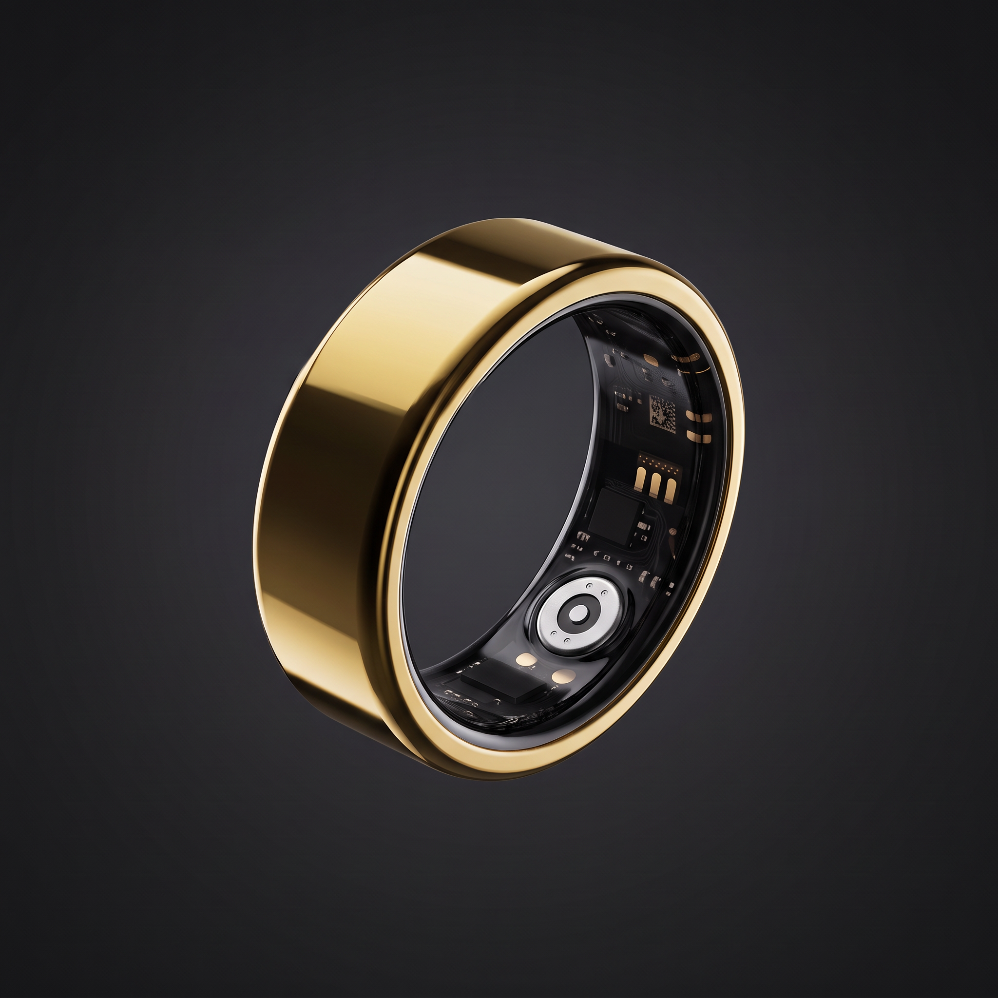 ZALUT Smart Ring en dorado